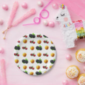 Fruchtpapier-Teller Pappteller (Party)