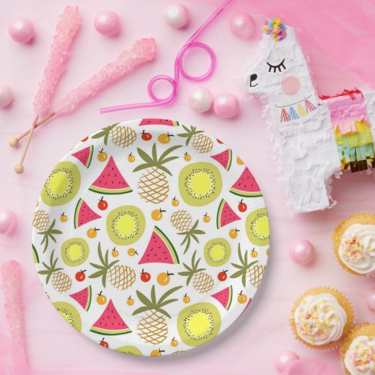 Fruchtpapierplatte Pappteller (Party)