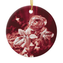 Fruchtparfuma Rose - Keramik Ornament
