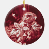 Fruchtparfuma Rose - Keramik Ornament (Hinten)