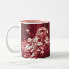 Fruchtparfuma-Rose - Zweifarbige Tasse