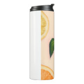 Fruchtpastellmuster Thermosbecher (Nach links gedreht)