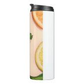 Fruchtpastellmuster Thermosbecher (Nach rechts gedreht)