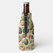 Fruchtpflanzliche wissenschaftliche Illustration Flaschenkühler (Flasche Rückseite)