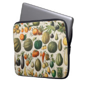 Fruchtpflanzliche wissenschaftliche Illustration Laptopschutzhülle (Vorderseite Links)