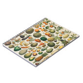 Fruchtpflanzliche wissenschaftliche Illustration Notizblock (Linke Seite)