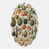 Fruchtpflanzliche wissenschaftliche Illustration Ornament Karte (Rechts)