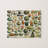 Fruchtpflanzliche wissenschaftliche Illustration Puzzle (Horizontal)