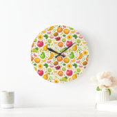 Fruchtpflaster Große Wanduhr (Zuhause)