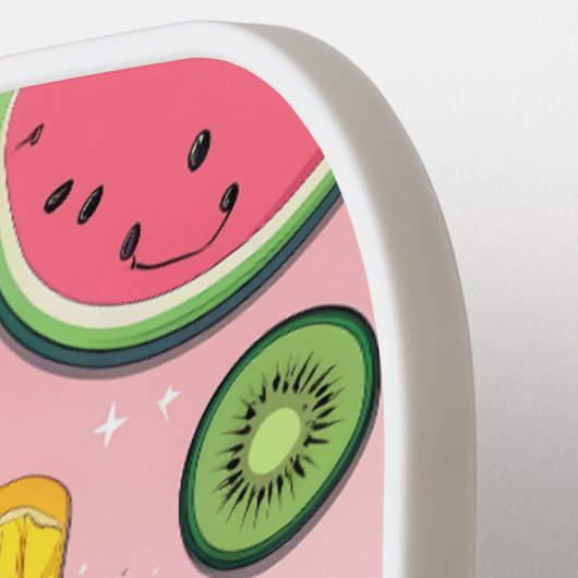 Fruchtpickleball-Party - Niedliches Kawaii-Paddel Pickleball Schläger (Linke Seite)