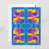 Fruchtplatte Postkarte (Vorne/Hinten)