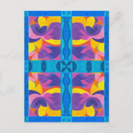 Fruchtplatte Postkarte