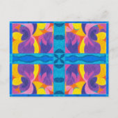 Fruchtplatte Postkarte (Vorderseite)