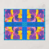 Fruchtplatte Postkarte (Vorderseite)