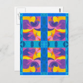 Fruchtplatte Postkarte (Vorne/Hinten)