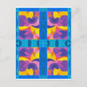 Fruchtplatte Postkarte (Vorderseite)