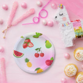 Fruchtplatter Pappteller (Party)