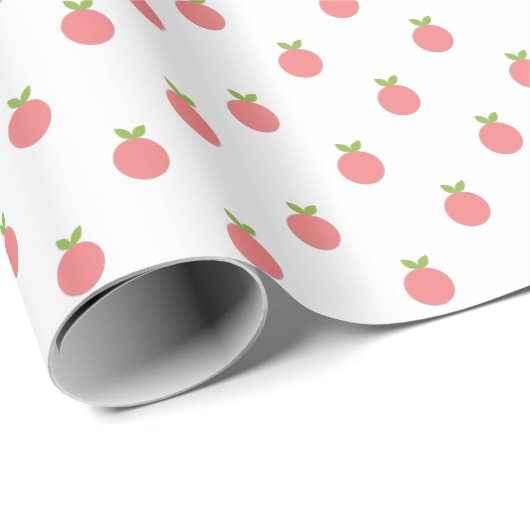 Fruchtpolka Dots Packpapier (Rolleneckpunkt)