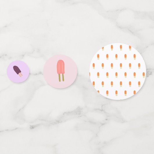 Fruchtpopulationen Konfetti (Rückseiten)