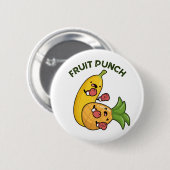 Fruchtpunch Funny Drink Pub Button (Vorne & Hinten)