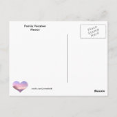 Fruchtpunch Postkarte (Rückseite)