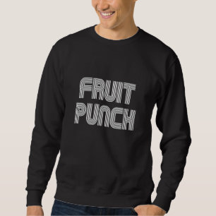 Fruchtpunch Vintag Retro 70er 80er Sweatshirt