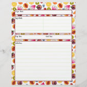 Fruchtrezeptblatt (Vorderseite)