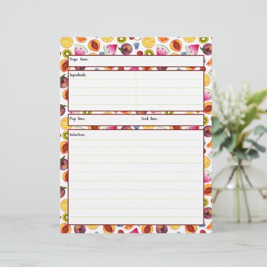 Fruchtrezeptblatt (Stehend Vorderseite)