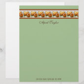 Fruchtrezepte für Pear Lovers Paper Briefkopf (Vorne/Hinten)