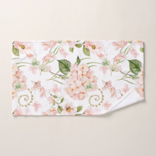 Fruchtrosa Hydrangea Badhandtuch Set (Handtuch)
