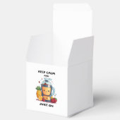 Fruchtsaft Behalte Ruhe und Fruchtsaftgesundheit Geschenkschachtel (Geöffnet)