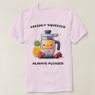 Fruchtsaft frisch gepresst immer gefallen lustig T-Shirt