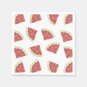 Fruchtsaft-Wassermelone-Muster im Sommer Serviette (Vorderseite)
