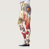 Fruchtsäfte und duftende Blume Leggings (Links)