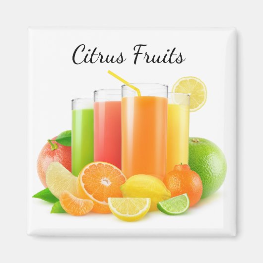 Fruchtsäfte von Citrus Magnet (Vorne)