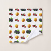 Fruchtsalat Badezimmer Handtuch Sets (Waschlappen)