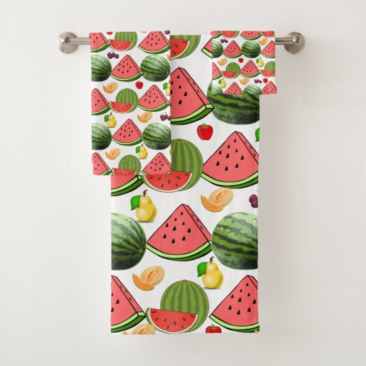 Fruchtsalat Badezimmer Handtuch Sets (Insitu)