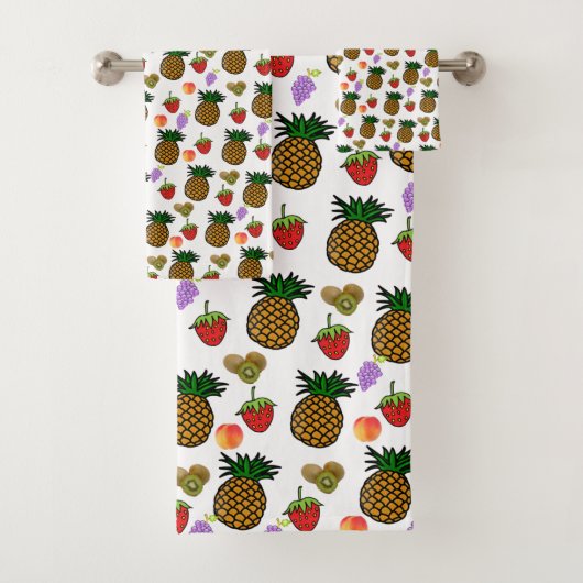 Fruchtsalat Badezimmer Handtuch Sets (Insitu)