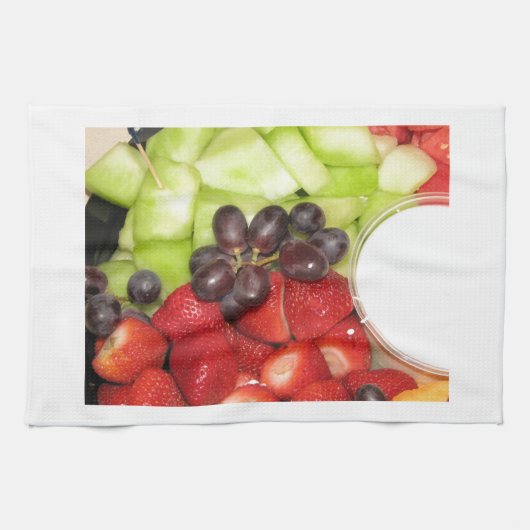 Fruchtsalat Geschirrtuch (Horizontal)