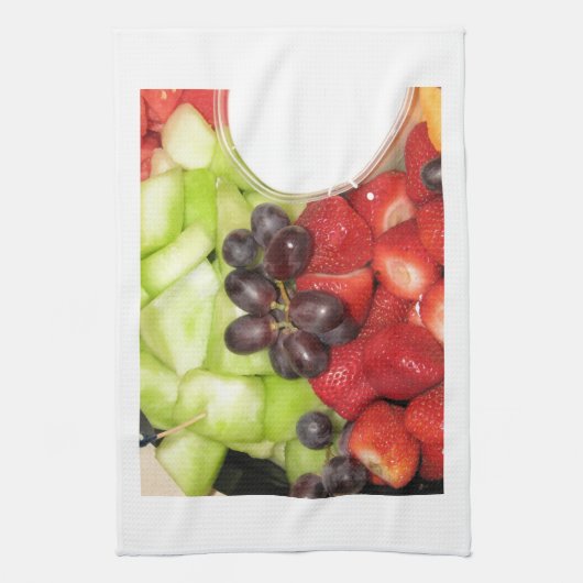 Fruchtsalat Geschirrtuch (Vertikal)