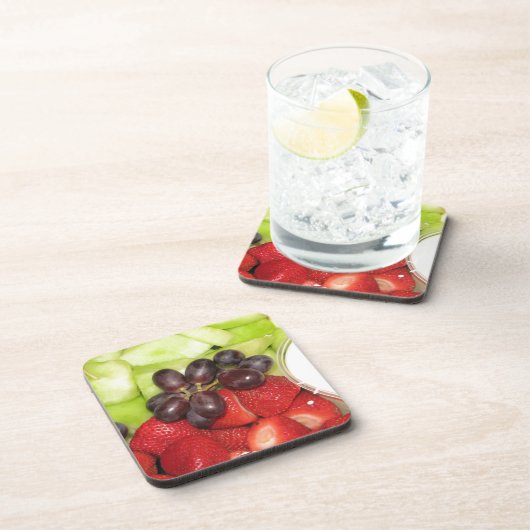 Fruchtsalat Getränkeuntersetzer (Rechte Seite)