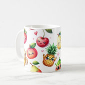 Fruchtsalat Kaffeetasse (Vorderseite Links)