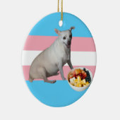 Fruchtsalat Keramik Ornament (Rechts)