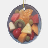 Fruchtsalat Keramik Ornament (Links)