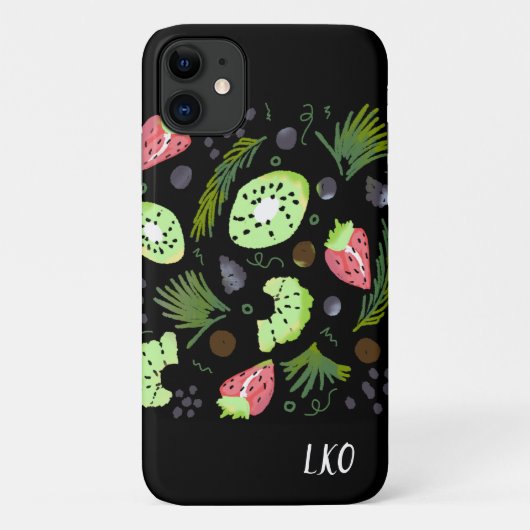 Fruchtsalat Kiwi Watermelon Weinkultur und Erde Case-Mate iPhone Hülle (Rückseite)