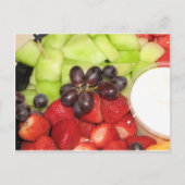 Fruchtsalat Postkarte (Vorderseite)