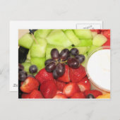 Fruchtsalat Postkarte (Vorne/Hinten)