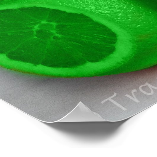 Fruchtschale Poster (Ecke)