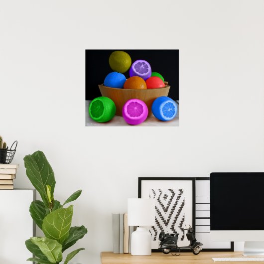 Fruchtschale Poster (Heimbüro)