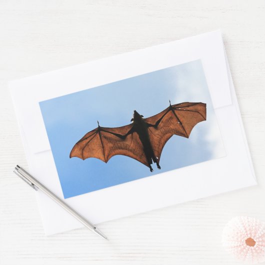 Fruchtschläger Rechteckiger Aufkleber (Umschlag)